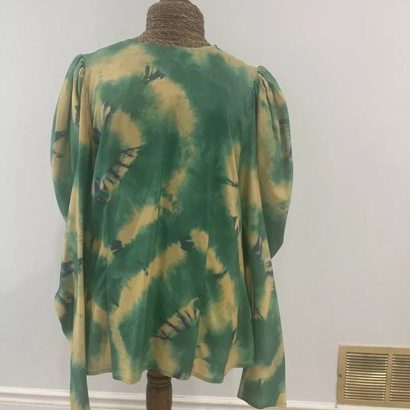 Ulla Johnston 100 % Silk blouse women  Size 8 Rare Woman’s Blouse - Picture 4 of 12